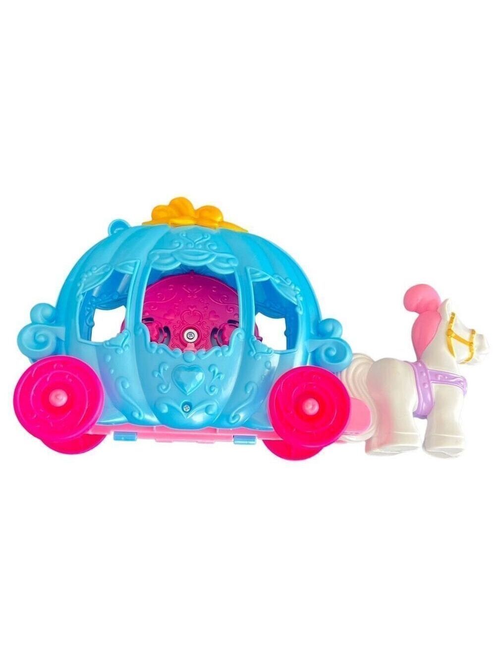 Little People Disney Princess Cinderella's Dancing Carriage playset 12”